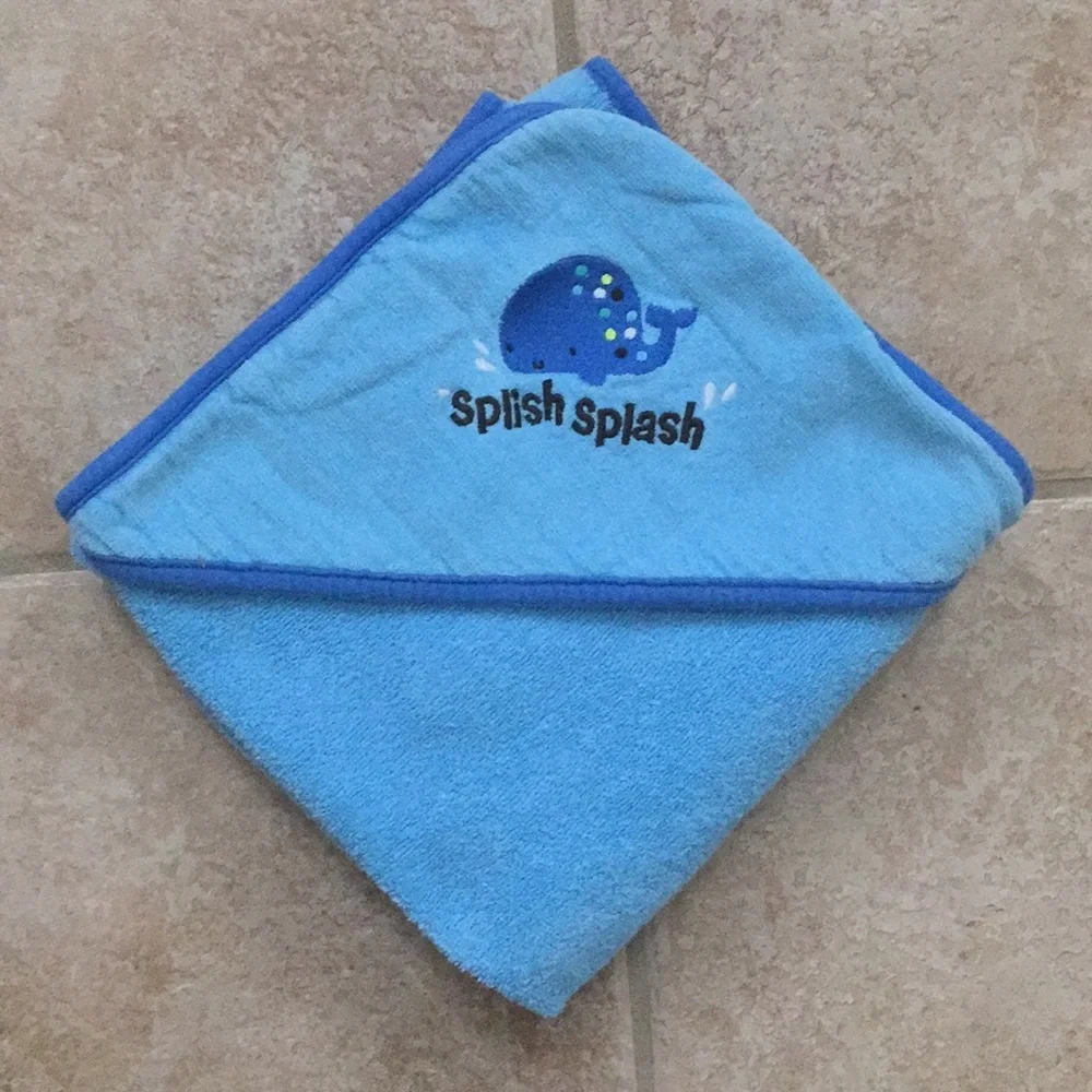 Circo Baby Whale Wrap Around Hooded Towel